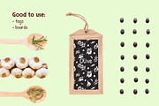 Watercolor Olives pattern collection, a Pattern Graphic by Lagniappe Art (Thumbnail 12 of 13)