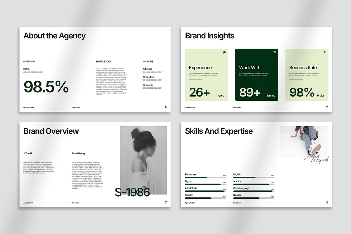 Agency Portfolio Presentation, a Presentation Template by Oriofix (Photo 6 of 10)
