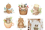 Berry Summer - kids collection, an Animal Illustration by polikarpovaart (Thumbnail 4 of 21)