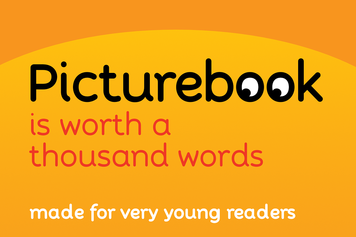 Picturebook typeface family, a Sans Serif Font by Andy Peat (Photo 1 of 8)