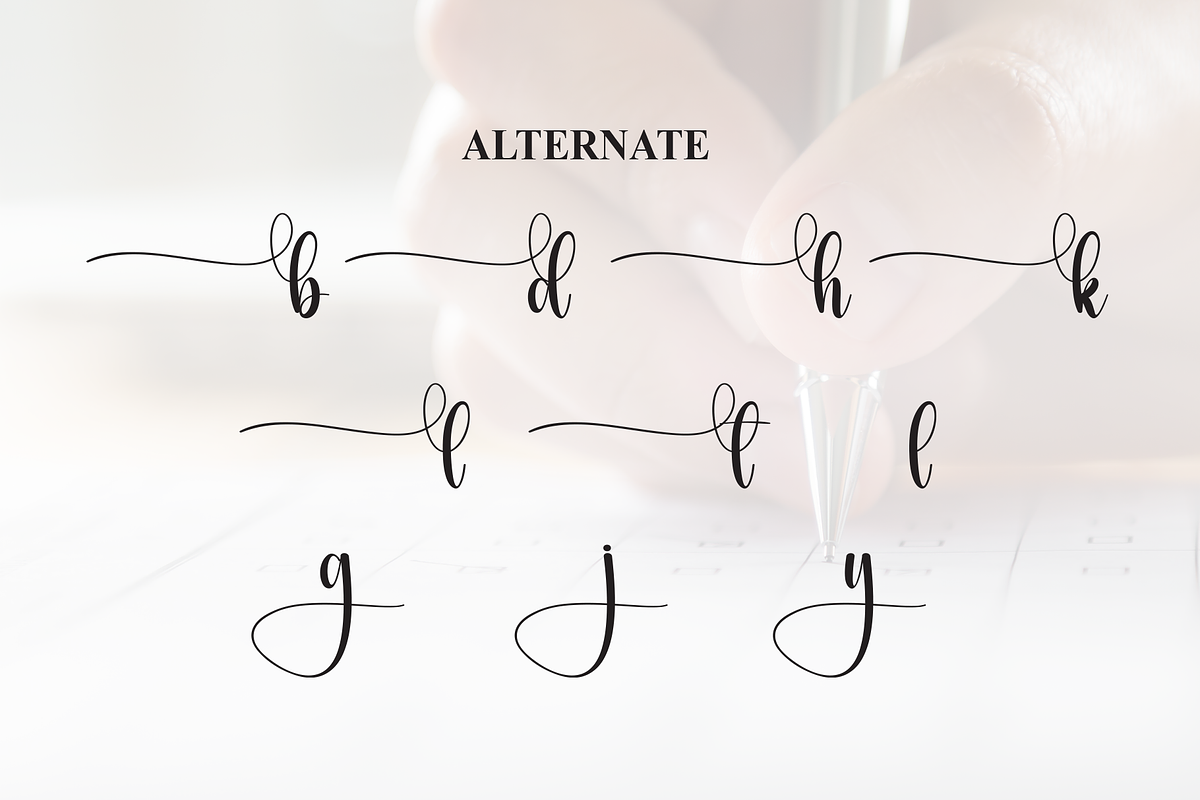 Autography | Script Font, a Handwritten Font by Scratchones (Photo 8 of 9)