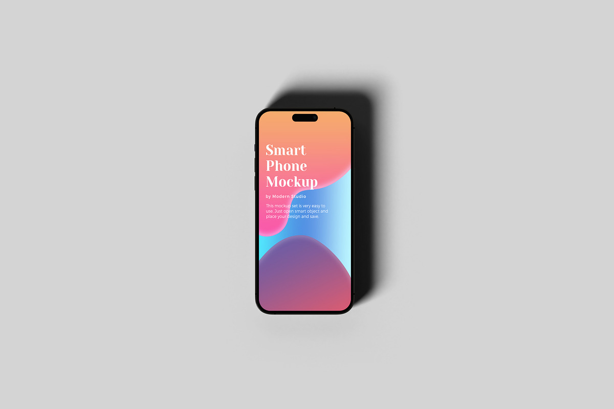 iPhone 14 Pro Mockup Set, an iPhone Mockup by Modern Studio (Photo 7 of 13)