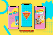 Teenmagz - Instagram Stories & Post, a Social Media Template by MYDesign (Thumbnail 2 of 5)