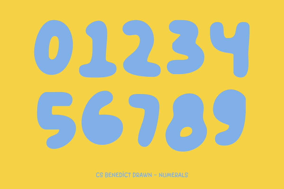 CS Benedict Drawn, a Sans Serif Font by Craft Supply Co. (Photo 4 of 8)