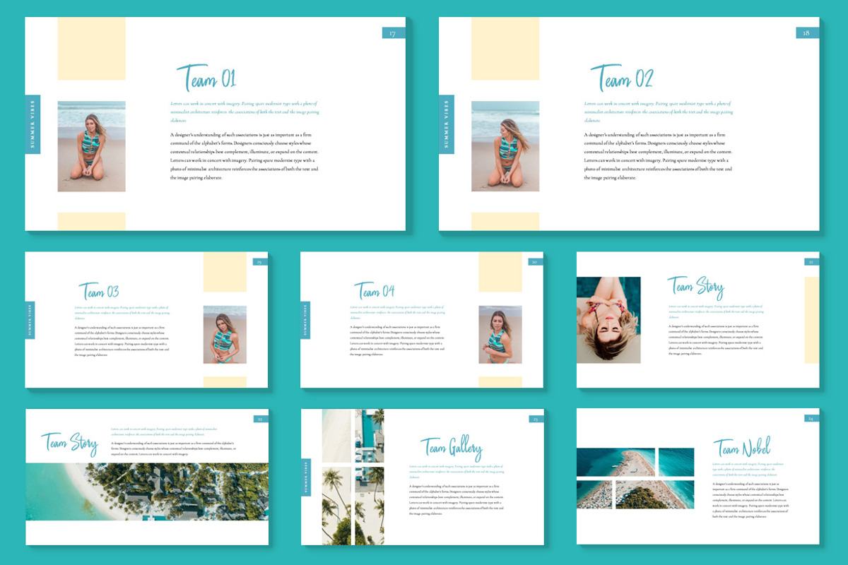 Summer Season - Keynote, a Presentation Template by feydesign (Photo 4 of 9)