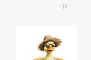 30 Summer Vacation Animal Clipart, an Animal Illustration by Pati Charm Studio (Thumbnail 6 of 8)