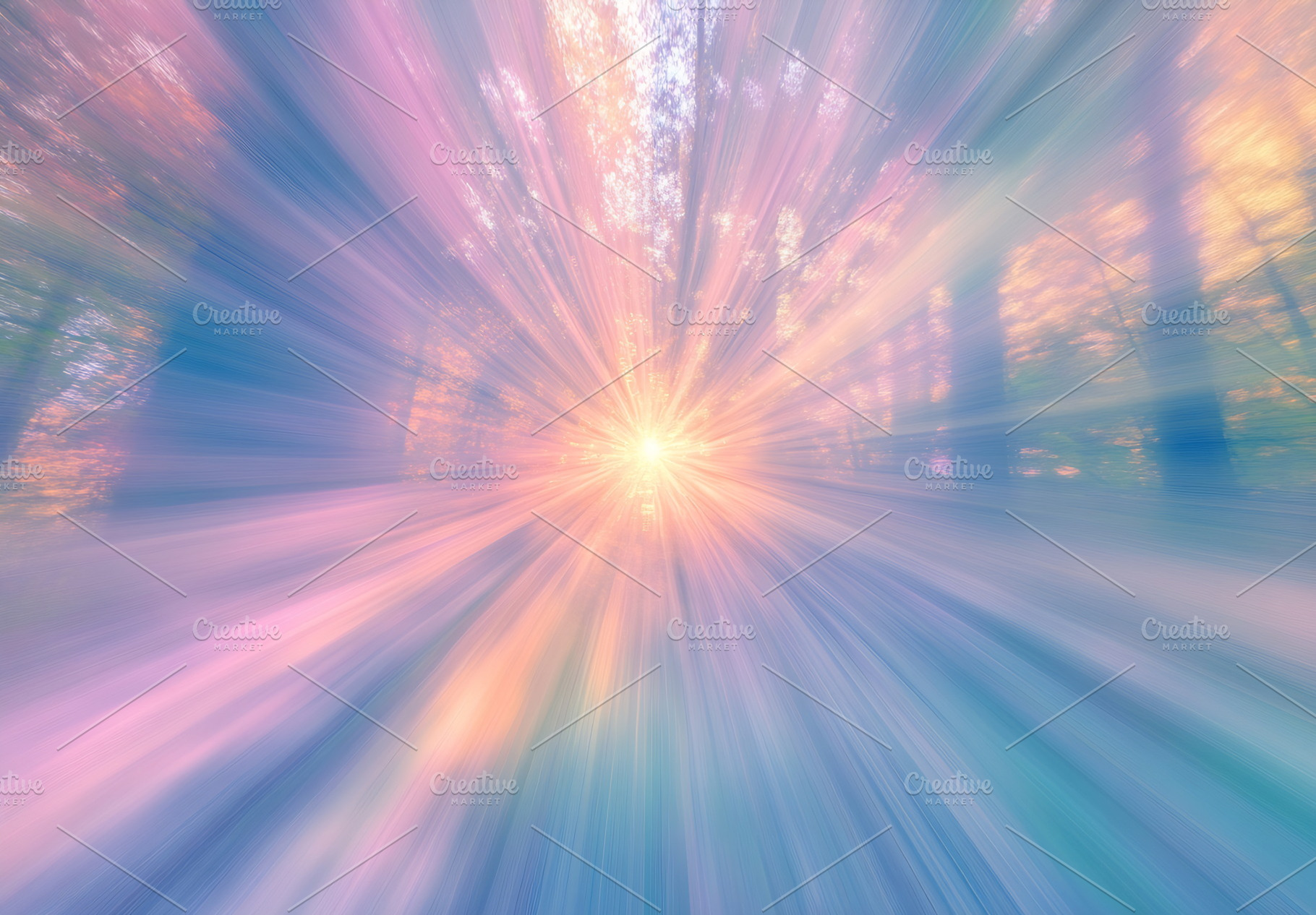 Bright light through trees, a Photo by Beautiful things