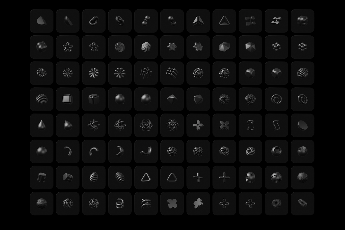 Iconly Pro, 3D Shape icons, an Object 3D Model by Iconly Pro (Photo 7 of 8)