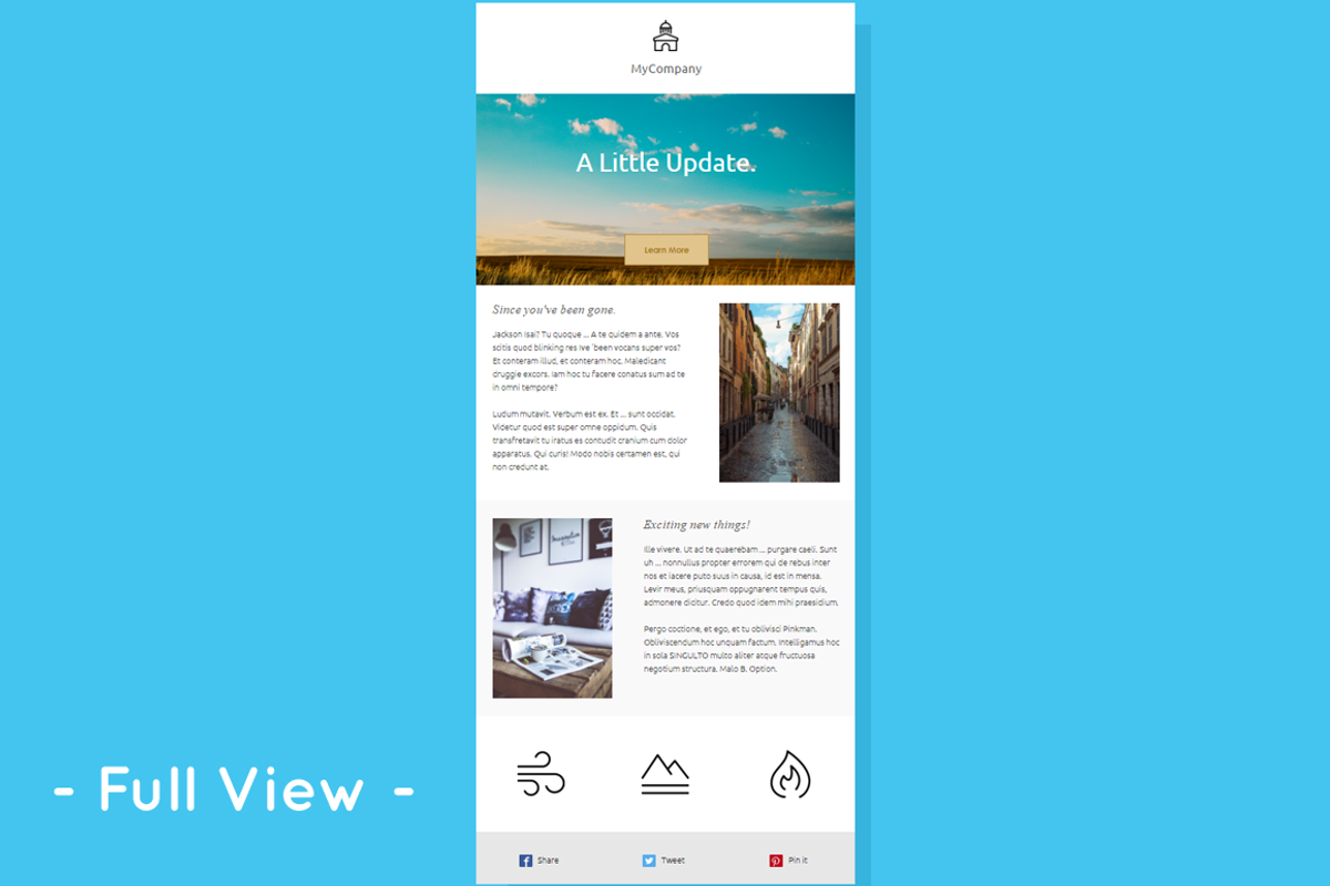 Simple - Email Newsletter Template, an Email Template by AsOfLatte (Photo 5 of 5)