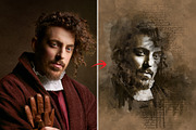 Mixed media art photo effect, an Action Add-On by MRI STUDIO (Thumbnail 16 of 19)