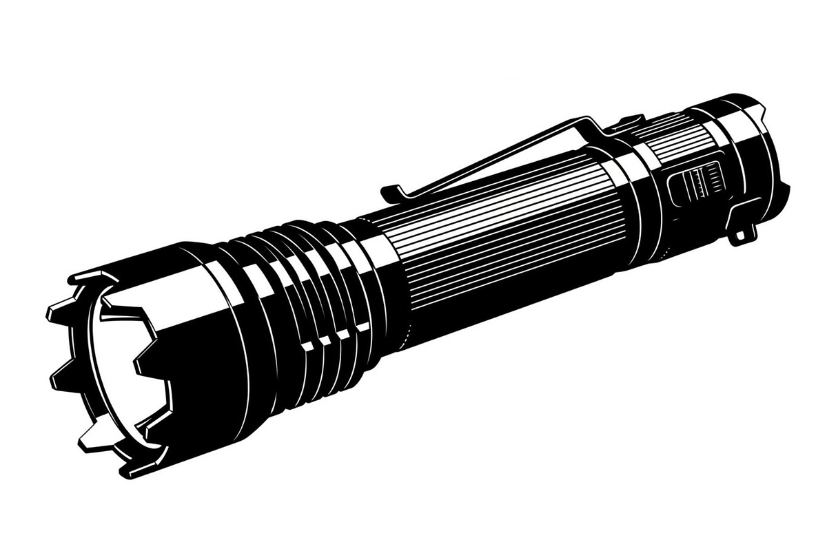 Tactical Flashlight Silhouettes, a Graphic by musafir_fashion (Photo 14 of 14)