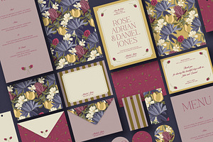 Garden | Wedding Stationery, an Invitation Template by Evgeniya Goktas