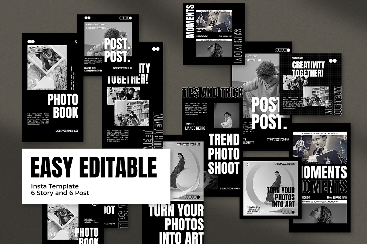 Forge Photography Instagram Template, a Social Media Template by Shinra Labs (Photo 4 of 5)