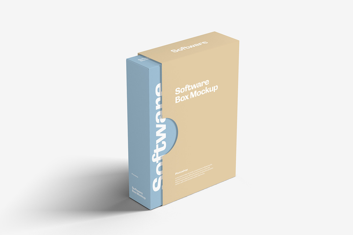 Software Box Mockups, a Packaging Mockup by artimasa (Photo 3 of 6)