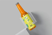 Glass Soda Bottle Mockups, a Product Mockup by megostudi0 (Thumbnail 4 of 7)