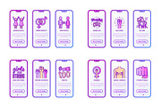 Feminism | 16 Thin Line Icons Set, an Outline Icon by Alex Blogoodf (Thumbnail 9 of 11)