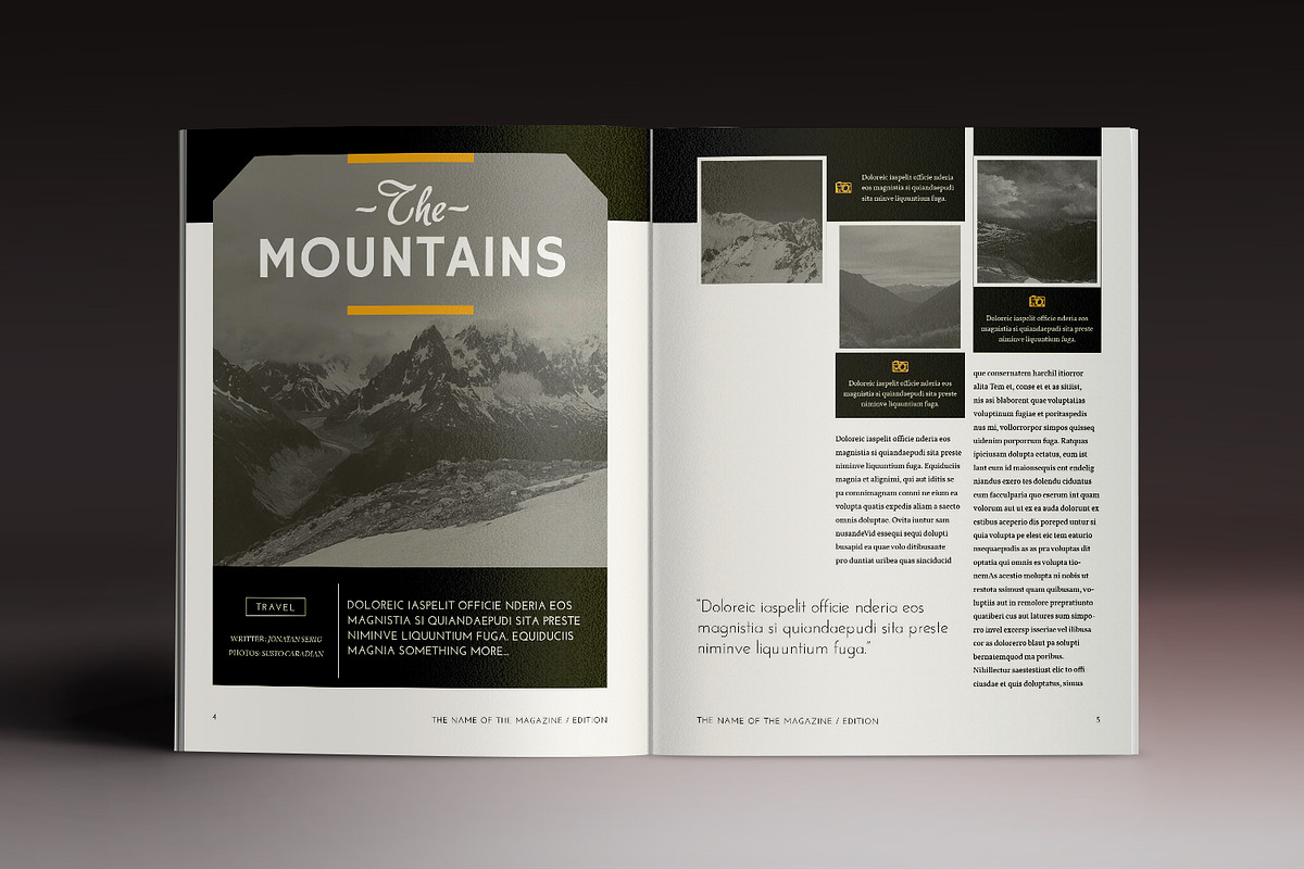 Multipurpose Magazine 4, a Magazine Template by Luuqas Design (Photo 9 of 9)