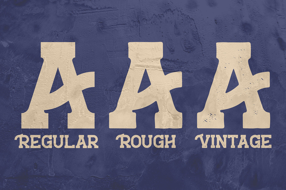 Burtuqol - Vintage Slab Serif, a Slab Serif Font by Morisco (Photo 7 of 8)