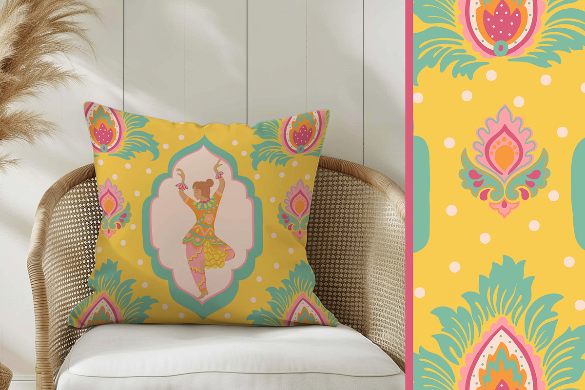 Indian vector patterns, a Pattern Graphic by Carpet Tapete Pretzel (Photo 15 of 25)