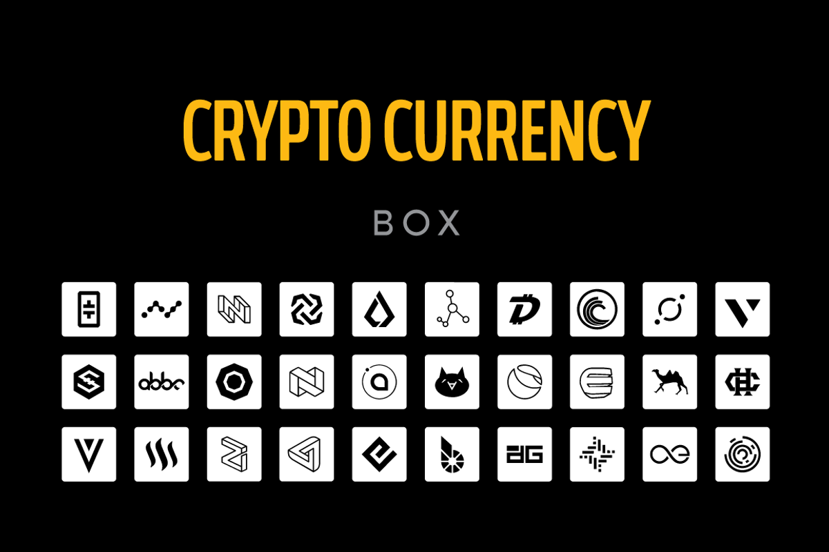 Cryptocurrency, a Symbol Font by BULENT YUKSEL (Photo 10 of 20)