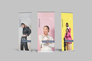 Rollup Banner Mockup, an Advertising Mockup by Graphiculon (Thumbnail 7 of 11)