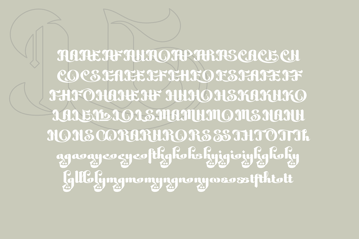 Muthainah - Islamic Calligraphy, a Script Font by TypeClassHeroes (Photo 10 of 10)