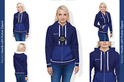 HOODIE & FLEECE BUNDLE 25xMock-ups, a Books & Magazine Mockup by Apparel_Mockups (Thumbnail 10 of 28)