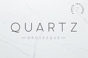Quartz | A Modern Sans Serif, a Sans Serif Font by Hustle Supply Co. (Thumbnail 1 of 7)