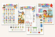 Kitchen Safety Workbook for Kids, a Stationery Template by Designmela01 (Thumbnail 3 of 5)