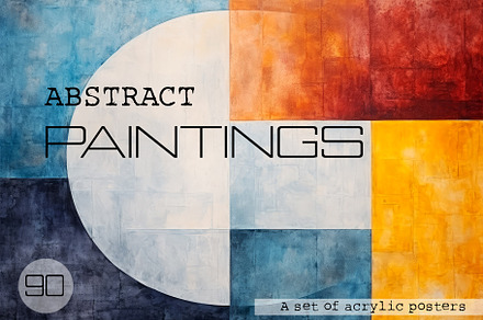 Modern abstract painting., a Wallpaper Graphic by O m N i  Studio