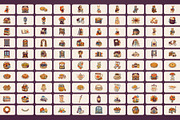 Little Autumn Society 100 PNG, an Object Graphic by KamimiArt (Thumbnail 2 of 6)