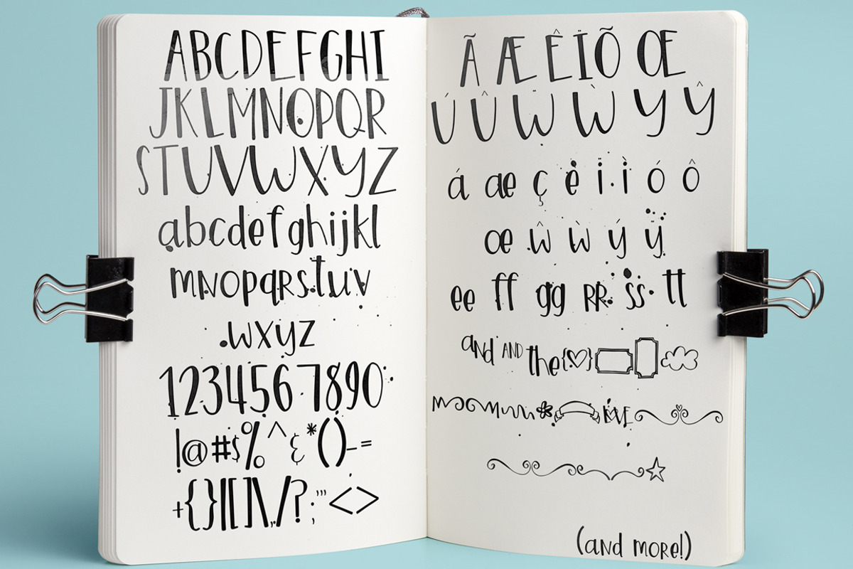 Marigold Font preview 2