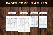 Editable Baby Daily Log | Baby Care, a Print Template by Graphicsnext (Thumbnail 4 of 7)