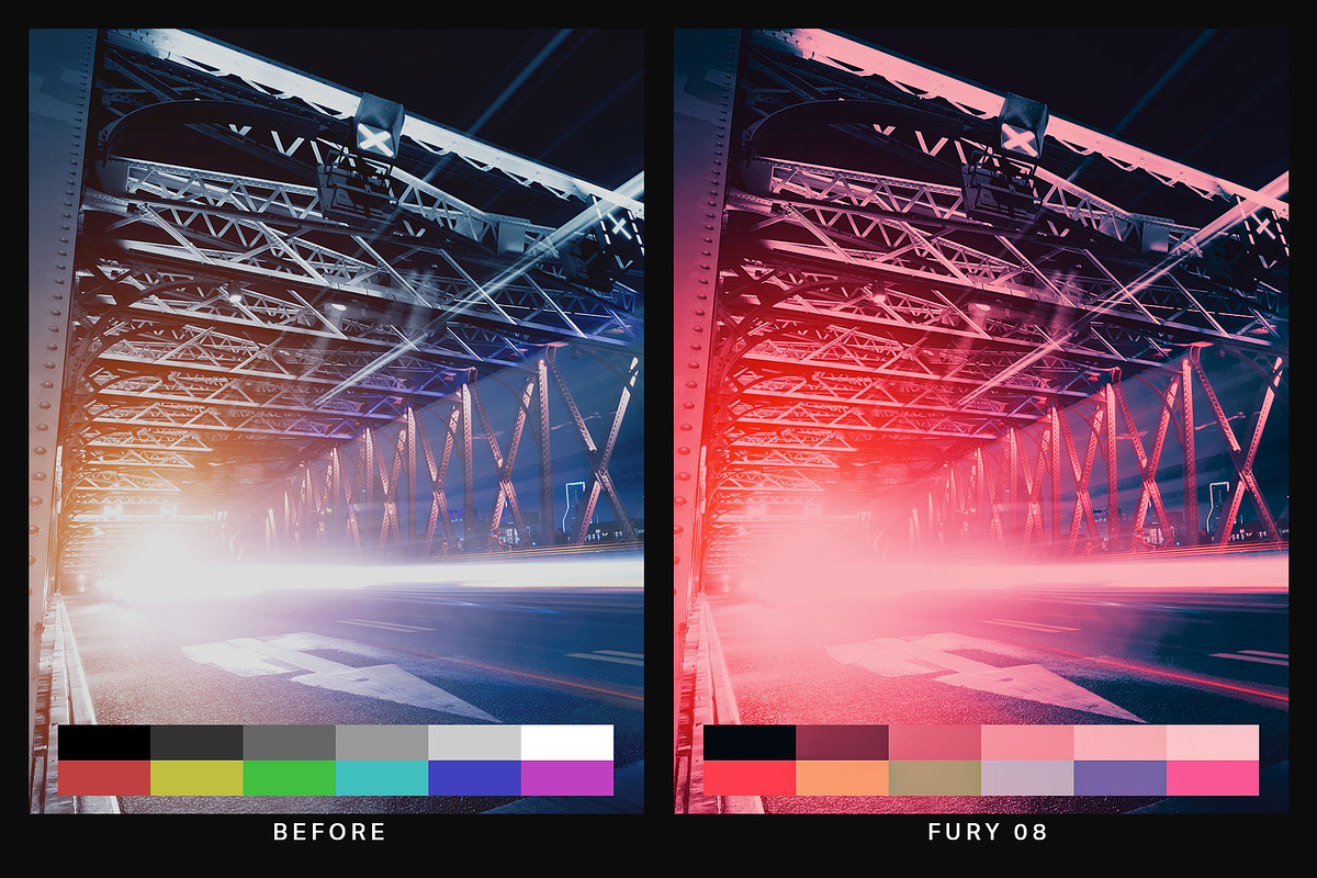 50 Cyberpunk Neon Lightroom Presets, a Preset Add-On by SparkleStock (Photo 5 of 6)