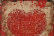 Antique Heart Lace, a Pattern Graphic by Printable Treasure (Thumbnail 2 of 4)