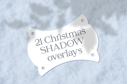 Christmas Unique Shadow Overlays