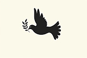 Olive Branch Dove Designs, an Illustration by hafijul (Thumbnail 3 of 20)