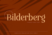 Bilderberg Beauty Serif Font, a Serif Font by peterdraw (Thumbnail 1 of 10)