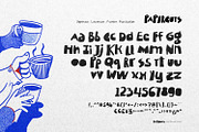 Papyrcuts - Poster Art Font, a Handwritten Font by ikiiko (Thumbnail 6 of 7)