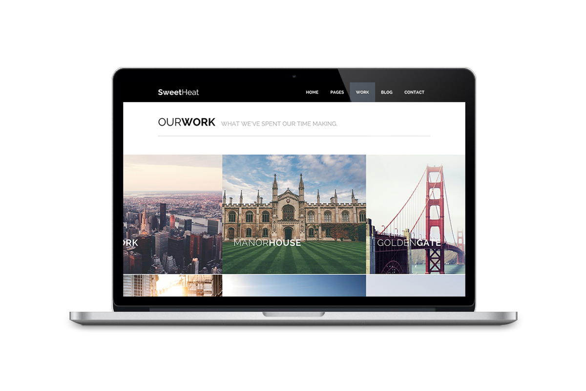 SweetHeat - Responsive Agency Theme, a Websites & App Template by Luke Spoor's Creations (Photo 2 of 3)