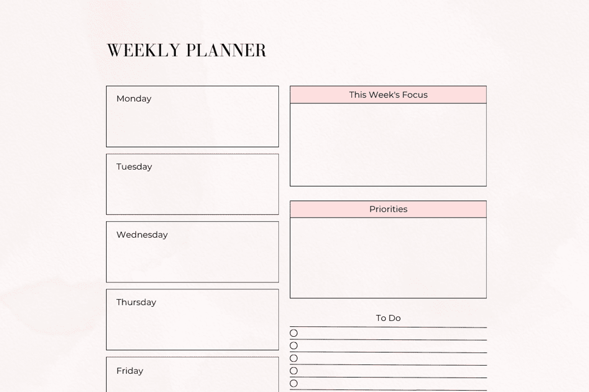PLR/MRR Daily-Weekly-Monthly Planner, a Stationery Template by Brand Your Biz Co. (Photo 9 of 11)