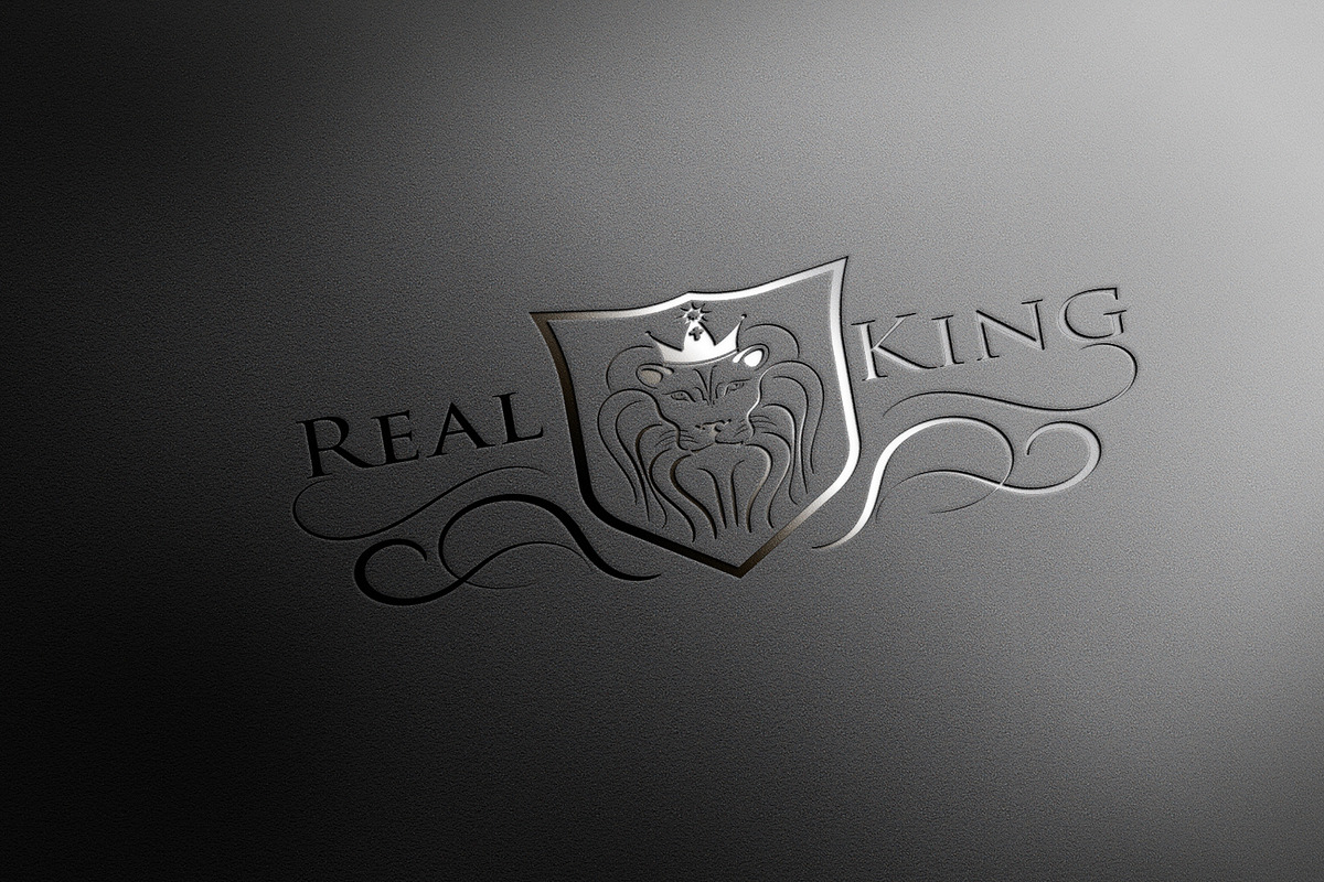 Real King Logo, a Branding & Logo Template by conac.danbogdan (Photo 2 of 3)