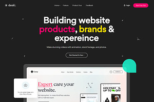 Deski - Saas HTML Template RTL