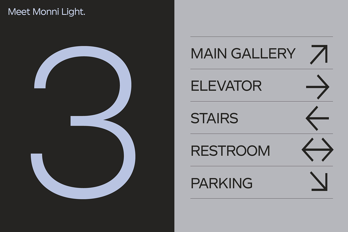 Monni Sans Serif, a Sans Serif Font by MOMI - Designer Fonts (Photo 10 of 12)