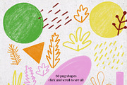 Artsy line drawings and shapes, an Illustration by Negative Space (Thumbnail 4 of 9)