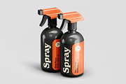 Spray Bottle Mock-up, a Packaging Mockup by Se٧enStudio (Thumbnail 2 of 12)