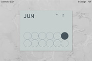 Minimalist Calendar 2024 (InDesign), an Object Graphic by Kessens (Thumbnail 14 of 28)