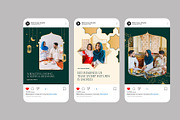 Green Elegant Eid Instagram Post, a Social Media Template by Neermana (Thumbnail 4 of 4)