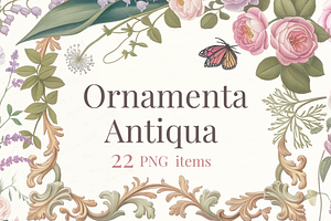 Ornamenta Antiqua - Vintage Florals