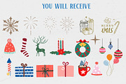 Merry christmas for kid design, a Decorative Illustration by Piixypeach (Thumbnail 3 of 8)